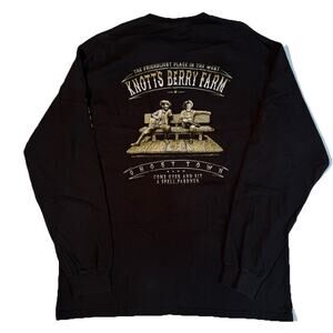 Knotts Berry Farm‎ Ghost Town Long Sleeve T-Shirt Size Medium? Graphic Tee